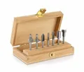 Produktbild: Dremel Fräser-Set 660 7-teilig mit Holzbox