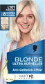 Produktbild: Schwarzkopf Blonde Aufheller L101 Silberblond (165 ml), Haarfärbemittel für Öl-aktiviertes Haare Aufhellen mit HaptIQ System, für bis zu 8 Stufen ohne Gelbstich