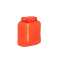 Produktbild: Sea to Summit - Lightweight Dry Bag XS 3L- wasserdichte Aufbewahrung - Rollverschluss - Recycling-Gewebe - Befestigung & D-Ring - Wandern & Paddelsport - 17 x 13.3 x 21.3cm - Spicy Orange- 45g