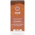 Produktbild: khadi Natural Cosmetics Pflanzenhaarfarbe Goldbraun 100 g