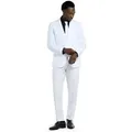 Produktbild: Opposuits Kostüm Opposuits Weisser Ritter Herrenanzug weiss weiß L (54)