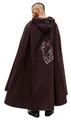 Produktbild: Leonardo Carbone® Unisex Wikinger Umhang Alpha mit Geri & Freki - Mittelalter Kleidung Damen & Herren, Cape Männer, Hobbit Kostüm, LARP-Kleidung, Wikinger, Cosplay Herren, Halloween, Karneval Braun
