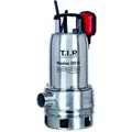 Produktbild: T.I.P. Schmutzwasser Tauchpumpe - Edelstahl, 18.000 l/h,  8 m Förderhöhe, 700 W, 30 mm Korngröße, robust, Maxima 300 IX 30116