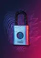 Produktbild: ABUS Touch Fingerscanner Vorhangschloss 57/45