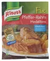 Produktbild: Knorr Fix Pfeffer-Rahm Medaillons (35g)