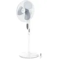 Produktbild: Brandson Standventilator Mit 3 Leistungsstufen, 50 W Standlüfter Leise, Ventilator Höhenverstellbar, Mobiler Lüfter, 30 Grad Neigbar