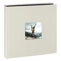 Produktbild: Hama Fotoalbum Jumbo (Fotobuch mit 100 schwarzen Seiten, Hochzeitsalbum für 400 Fotos, Gästebuch zum Selbstgestalten und Einkleben) weiß Fine Art 28 x 28.5 cm