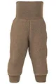 Produktbild: Engel Baby Hose Fleece, 100% Schurwole, Natur, Gr. 50/56-86/92, 3 Farben (74/80, Walnuss Melange)