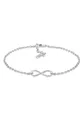 Produktbild: Elli Armband Basic Infinity Unendlichkeit Symbol 925 Silber (kein Set, 1-tlg), Infinity
