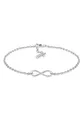 Produktbild: Armband Feiner Damen Armschmuck mit Infinity Unendlichkeitszeichen Symbol in ...