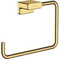 Produktbild: hansgrohe AddStoris Handtuchring 41754990 Wandmontage, Metall, polished gold optic