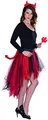 Produktbild: Rubie`s Damen Kostüm Tüllrock Teufel Halloween Karneval Verkleiden Gr. STD,Schwarz