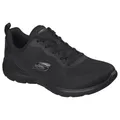 Produktbild: Skechers 150291 BBK Damen Sneaker Low Textil & Synthetik in schwarz - Gr. 38