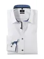 Produktbild: OLYMP Herren Businesshemd Langarm No.Six,Einfarbig,super Slim,Urban Kent,Marine 18,44