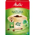 Produktbild: Melitta Natura Kaffeefilter Filtertüten 102 naturbraun 80 Stück