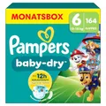 Produktbild: Pampers Baby-Dry Paw Patrol Edition Größe 6, 164 Windeln, 13kg-18kg, Bis zu 100% Auslaufsicher & Komfortable Nacht