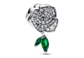 Produktbild: Pandora Blumenanhänger Silber-Charm Funkelnde Blühende Rose