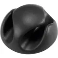 Produktbild: Tru Components - Kabelhalter Selbstklebend 558364 Bündel-ø-bereich 8 Mm (max) Schwarz 6 St.