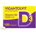 Produktbild: VIGANTOLVIT 2.000 I.E. Vitamin D3 Weichkapseln 120 St PZN12423869