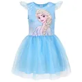 Produktbild: sarcia.eu Frozen Elsa blaues Tüllkleid, kurzarm Mädchen Kleid 6-7 Jahre