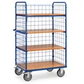 Produktbild: fetra 8412-1, Rechteckig, Blau, Holz, Holz, Stahl, 1169 mm, 709 mm