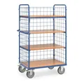 Produktbild: fetra Etagenwagen 8412-1 - Tragkraft 600kg TPE-Reifen
