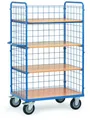 Produktbild: Fetra 8412-1 Etagenwagen Stahl pulverbeschichtet Traglast (max.): 500kg Brillantblau (RAL 5007)