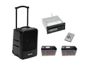 Produktbild: OMNITRONIC Set MOM-10BT4 Modular-Drahtlos-PA-System + CD-Player mit USB&SD + 2x