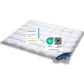 Produktbild: Vitaschlaf  Haute Couture W3 - LEICHT SOMMER Daunendecke 100% BAIKAL SCHNEEDAUNEN  Germany since 1947 große Größen (200x200cm) - Weiß