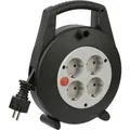 Produktbild: Brennenstuhl 1092200 Kabeltrommel 5.00 m Schwarz Schutzkontakt-Stecker