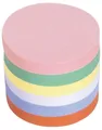 Produktbild: magnetoplan Moderationskarten Ø 14,0 cm rosa, grün, gelb, weiß, blau, orange 112501710