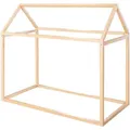 Produktbild: HAUSBETT 70 x 140 cm Montessori Bambus