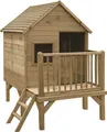 Produktbild: SOULET Spielhaus Winny Gartenhütte Holzhaus Kinderspielhaus Outdoor für 3Kinder