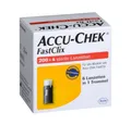 Produktbild: Roche Lanzetten Accu-Chek FastClix, Spar-Set, Softmotion Technologie, 204 tlg., Einfache 1-Klick-Bedienung, Anpassbare Einstechtiefe 0,5 bis 5,5 mm