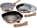 Produktbild: Berlinger Haus Granitpfannen BH-7038 Rose Gold 3er Set