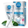 Produktbild: PERLWEISS Expert Weiss Zahncreme – 4 Stufen weißere Zähne in 3 Wochen –