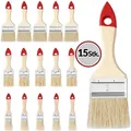 Produktbild: Monzana Malerpinsel 15tlg Set 3 versch. Größen für Holzlasur Lacke Farbe Pinselset Lasurpinsel Lackierpinsel Malerpinsel
