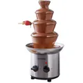 Produktbild: Steinborg Edelstahl Schokoladenbrunnen 4-Etagen 1250g Kapazität 190W