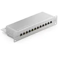 Produktbild: deleyCON CAT 6 Patchpanel Verteilerfeld 12 Port - Desktop 10