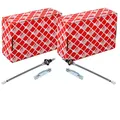 Produktbild: 2X FEBI HANDBREMSSEIL HINTEN BEIDSEITIG passend für FORD B-MAX FIESTA MAZDA 2