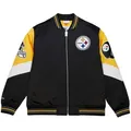 Produktbild: Mitchell & Ness Collegejacke Heavyweight Satin NFL Pittsburgh Steelers schwarz XL