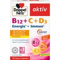 Produktbild: Doppelherz B12 + C + D3 Depot 30 St