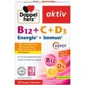 Produktbild: Doppelherz B12+C+D3 Depot aktiv Tabletten 30 St