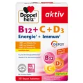 Produktbild: Queisser Pharma GmbH & Co. KG DOPPELHERZ B12+C+D3 Depot aktiv Tabletten 33,2 g 16830614