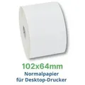 Produktbild: Zebra Z-Perform 1000T, Normalpapier, 102x64mm, 880023-063D