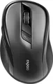 Produktbild: Rapoo M500 Silent, rechts, Optisch, RF Wireless + Bluetooth, 1600 DPI, Schwarz