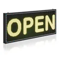 Produktbild: VEVOR programmierbare LED Zeichen P6 Vollfarbe flexibles digitales Scrolling Panel, DIY Anzeigetafel mit benutzerdefiniertem Textmuster und GIF & Bluetooth App Steuerung Laufschrift (990 x 412 mm)