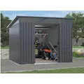 Produktbild: Starline Metall Gerätehaus Modell Lübeck 5,98 m²