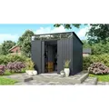 Produktbild: Gerätehaus 'lübeck 89', Anthrazit, 5,98 M2 - Pergart
