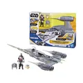 Produktbild: Hasbro Disney Star Wars - The Mandalorian N-1 Starfighter Vehicle - Figur &